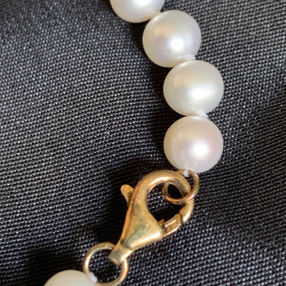 Vintage Cultured Pearls Hand Knotted Bracelet - Picture 7 of 8